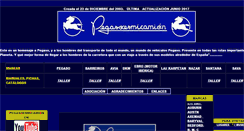 Desktop Screenshot of pegasoesmicamion.com