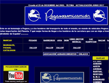 Tablet Screenshot of pegasoesmicamion.com